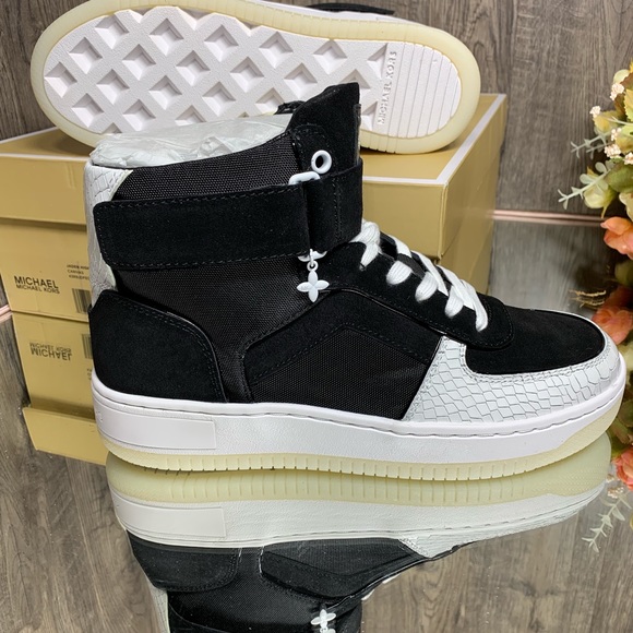 michael michael kors jaden leather sneaker